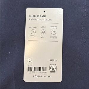 Athleta Endless Pant in Navy